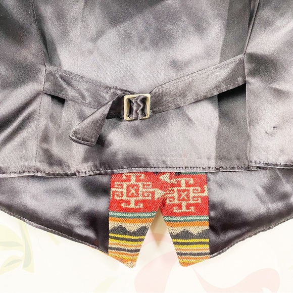Pendleton Vest Native Aztec Western Print Wool Jacquard Bohemian Boho 12 - Picture 8 of 9